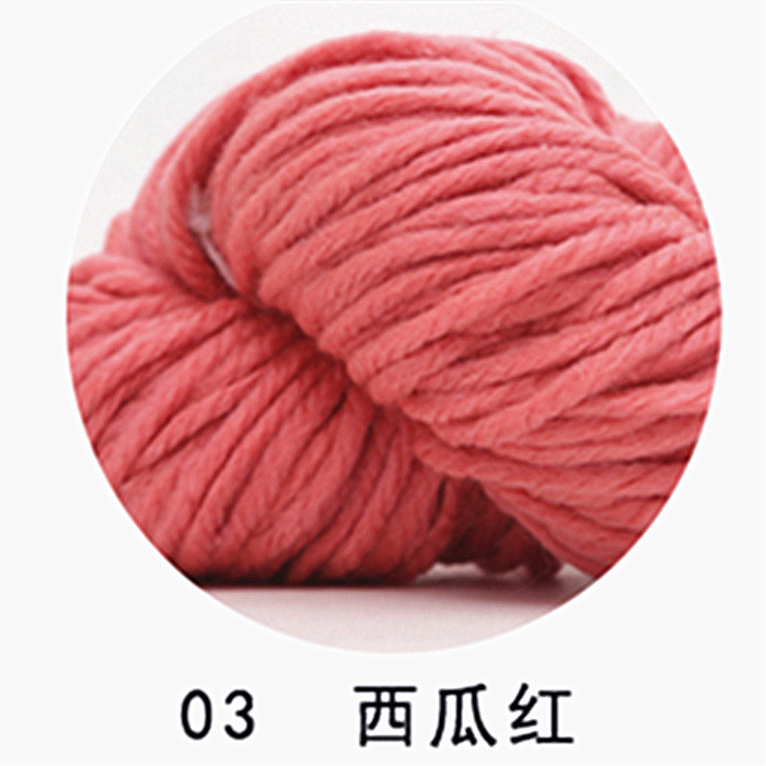 Hilo de lana gruesa Hilo acrílico Bufanda tejida a mano Hilo de poliéster Fábrica de lana Juguetes de bricolaje Decoración navideña