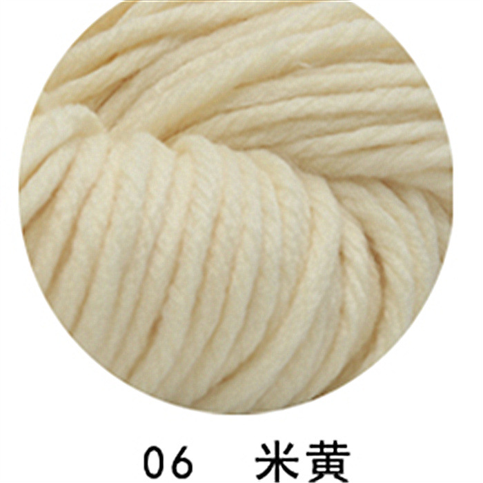 Hilo de lana gruesa Hilo acrílico Bufanda tejida a mano Hilo de poliéster Fábrica de lana Juguetes de bricolaje Decoración navideña