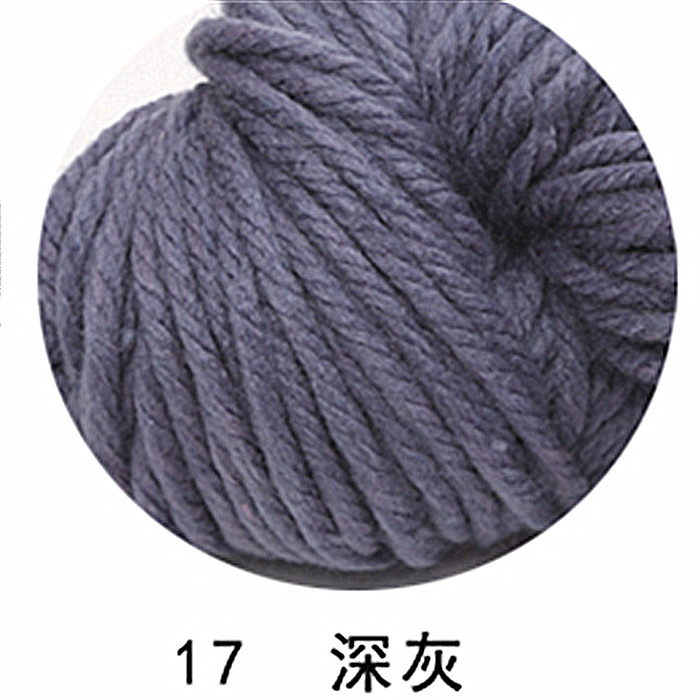 Hilo de lana gruesa Hilo acrílico Bufanda tejida a mano Hilo de poliéster Fábrica de lana Juguetes de bricolaje Decoración navideña