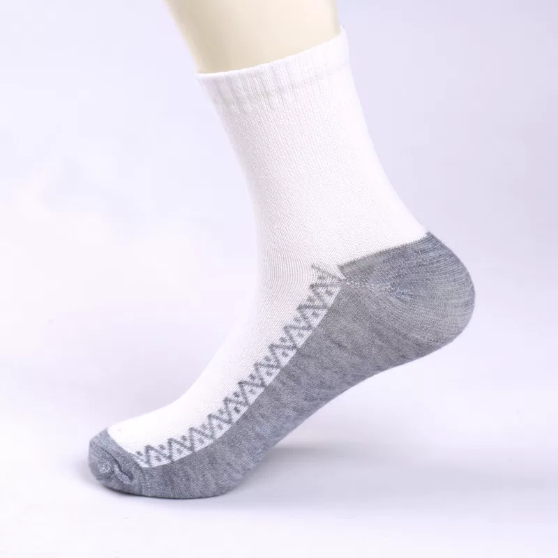 Демисезонные хлопковые knee socks для отдыха, хлопок Териелен, средняя длина