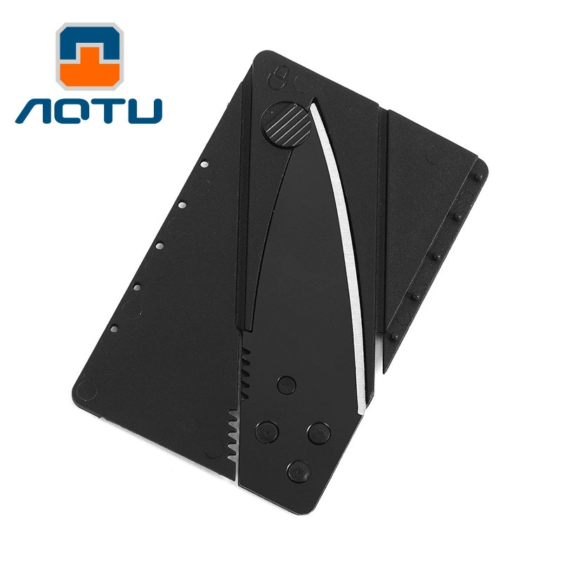 Вогнуто-выпуклая Кредитная карта складной нож Мини-визитная карточка Sabre Card швейцарский нож для фруктов принадлежности для улицы AT7576