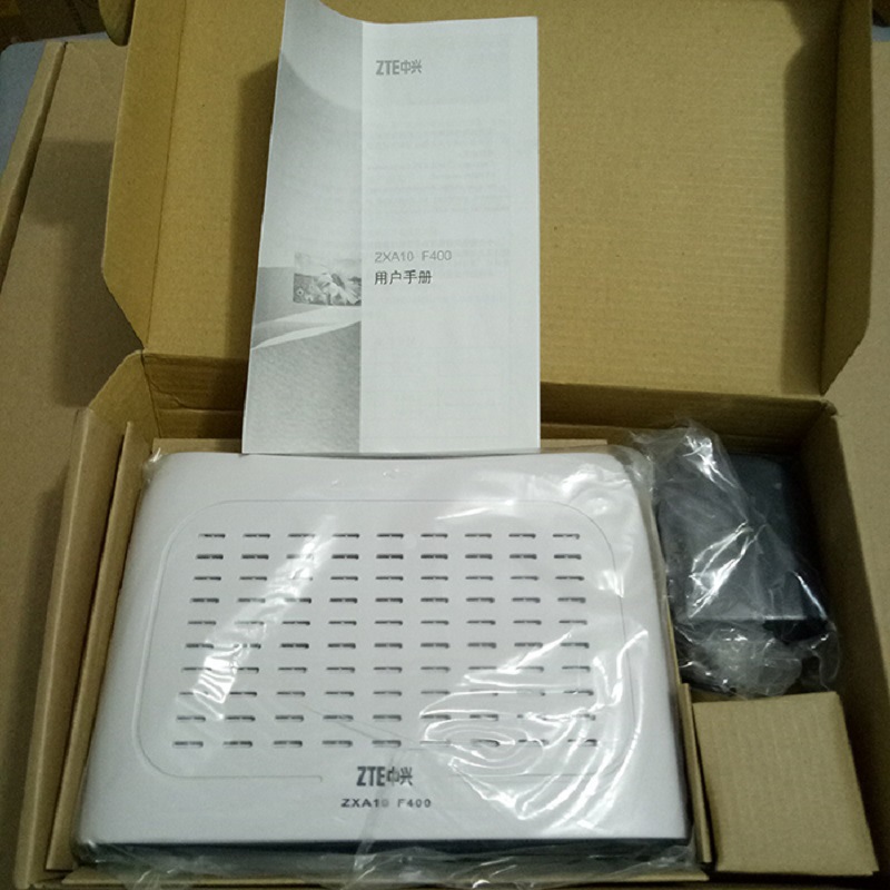 全新中兴ZXA10 F400 4口光纤猫 EPON ONU光纤猫 FTTH光纤接入