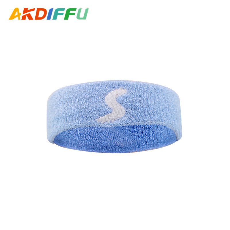 Deportes toalla Diadema de algodón poliéster color los hombres y mujeres banda pelo opcional más logotipo fábrica al por mayor