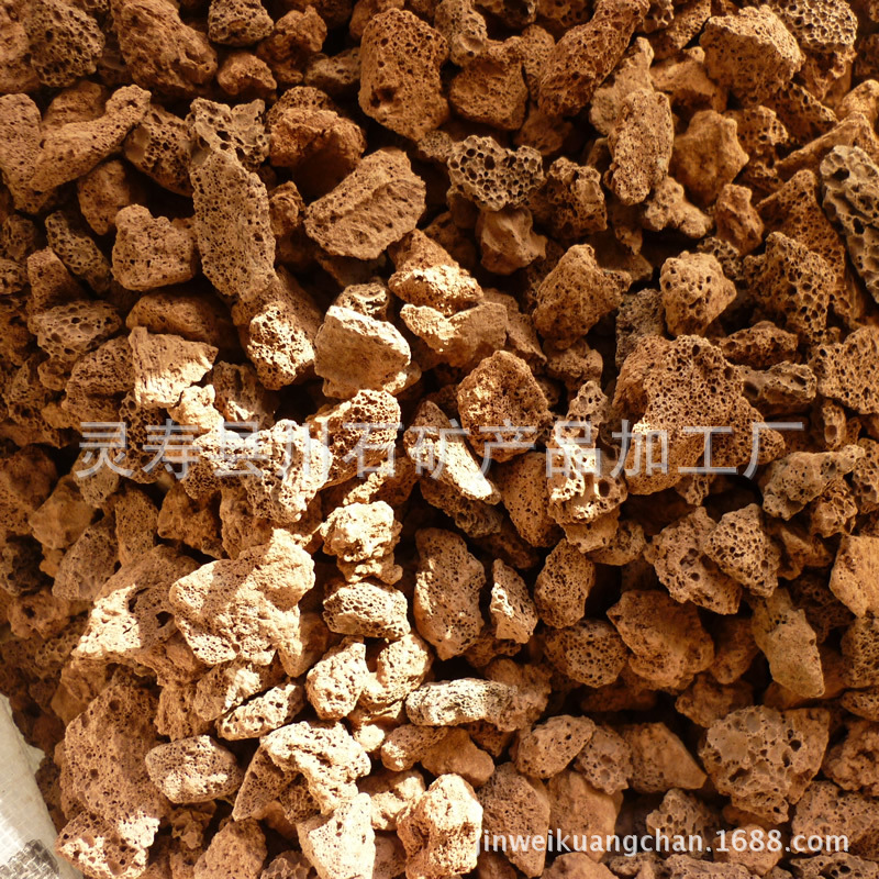 供应火山岩滤料 火山石颗粒 浮石颗粒 浮石滤料 观赏鱼用