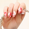 Fake nails for bride for manicure, nail stickers for nails, photography props, 24 pieces, wholesale