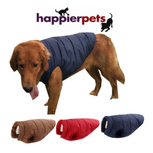 Cross-border Autumn and Winter Pet Dog Clothes Snap Button Dog Clothes Pet Clothing Thickened Cotton Jacket Pet Supplies