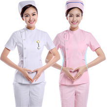 2024夏季新款医院短袖护士服套装工作服澳门母婴中心医护服装定制