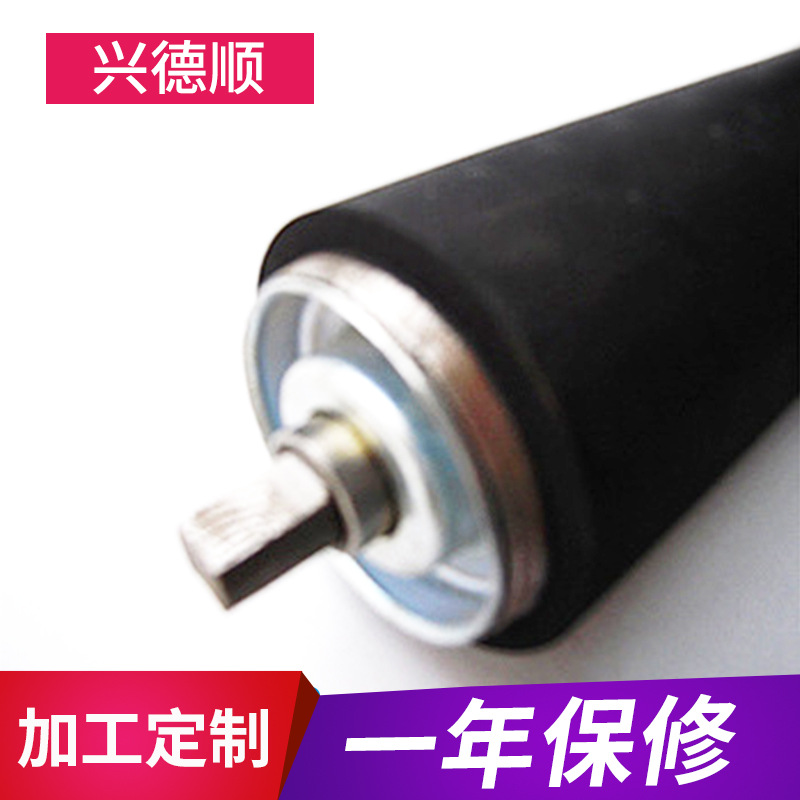 厂家供应 深圳包胶滚筒 包胶滚轮 滚筒流-水线 包胶滚筒加-工