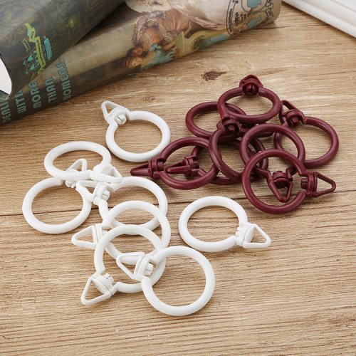 Electric Roman rod curtain ring manufacturer curtain accessories clothes rack universal hook 28mm Roman rod specific