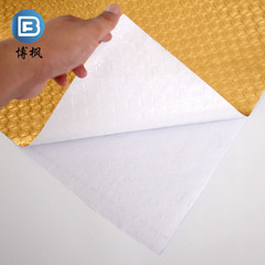 金銀色鋁箔紙廚房防水防油貼紙自粘耐高溫灶台櫥櫃防油煙牆貼批發
