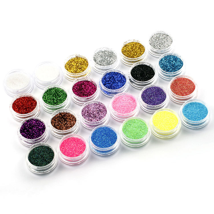 Bottle nail glitter powder sequin powder bright pink fantasy…