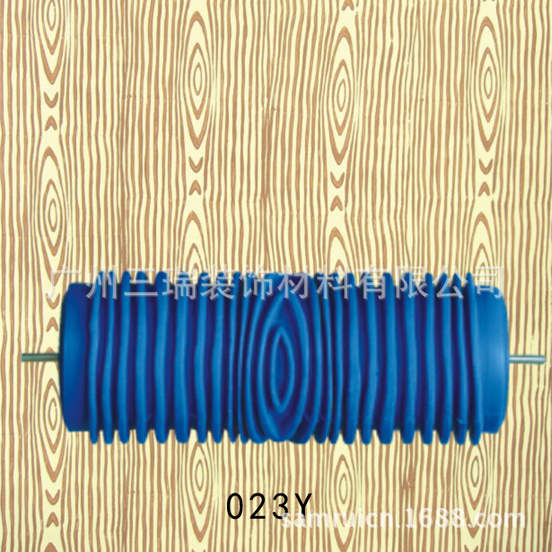 5 pulgadas líquido papel pintado rodillo de impresión pared cepillo herramienta papel pintado moleteado molde pared arte pintura rodillo de impresión 001Y
