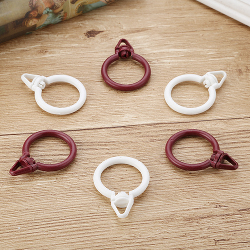 Electric Roman rod curtain ring manufacturer curtain accessories clothes rack universal hook 28mm Roman rod specific