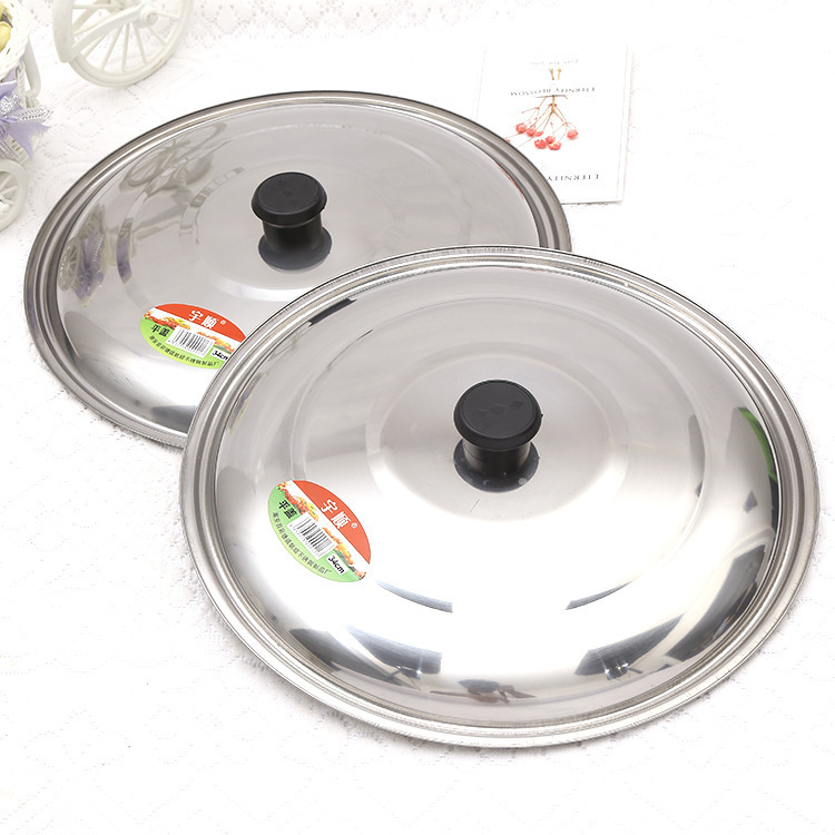 Factory Direct Sales Stainless Steel Combination Pot Lid Wok Pot Lid with Magnetic Soup Pot Lid Kitchen Utensils Multi-purpose Lid Factory Direct Sales Stainless Steel Combination Pot Lid Wok Pot Lid with Magnetic Soup Pot Lid Kitchen Utensils Multi-purpose Lid