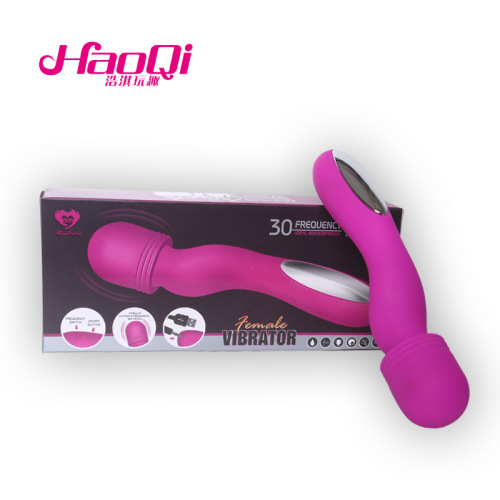 Adult sex toys, female sex toys, silicone rechargeable av vibrator, female masturbation equipment, vibrator wholesale