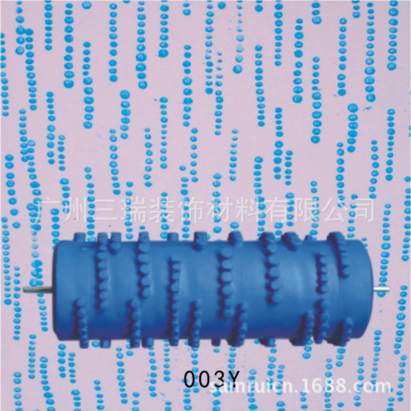 5 pulgadas líquido papel pintado rodillo de impresión pared cepillo herramienta papel pintado moleteado molde pared arte pintura rodillo de impresión 001Y