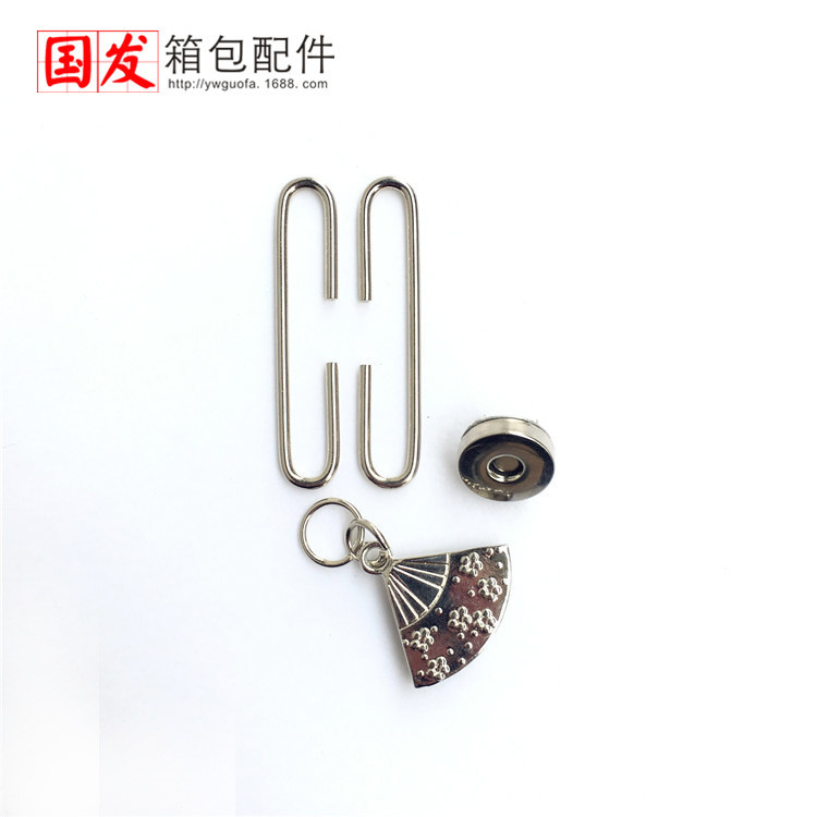 Promoción especial: bola de arroz con abanico de 5cm de oro de boca, barra deslizante de oro de boca en forma de abanico, oro de boca en forma de C, tres colores disponibles