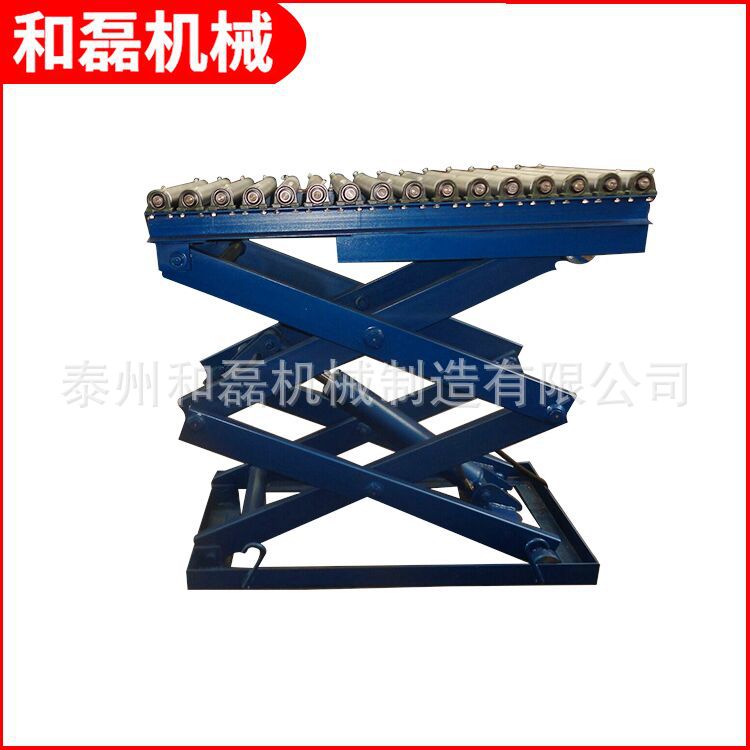 直销SJG式固定式滚筒平台 全自动液压升降平台  液压升降平台