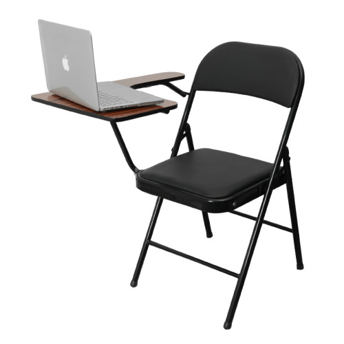 Office folding chair reporter chair with table board writing board business meeting chair computer chair back training chair wholesale