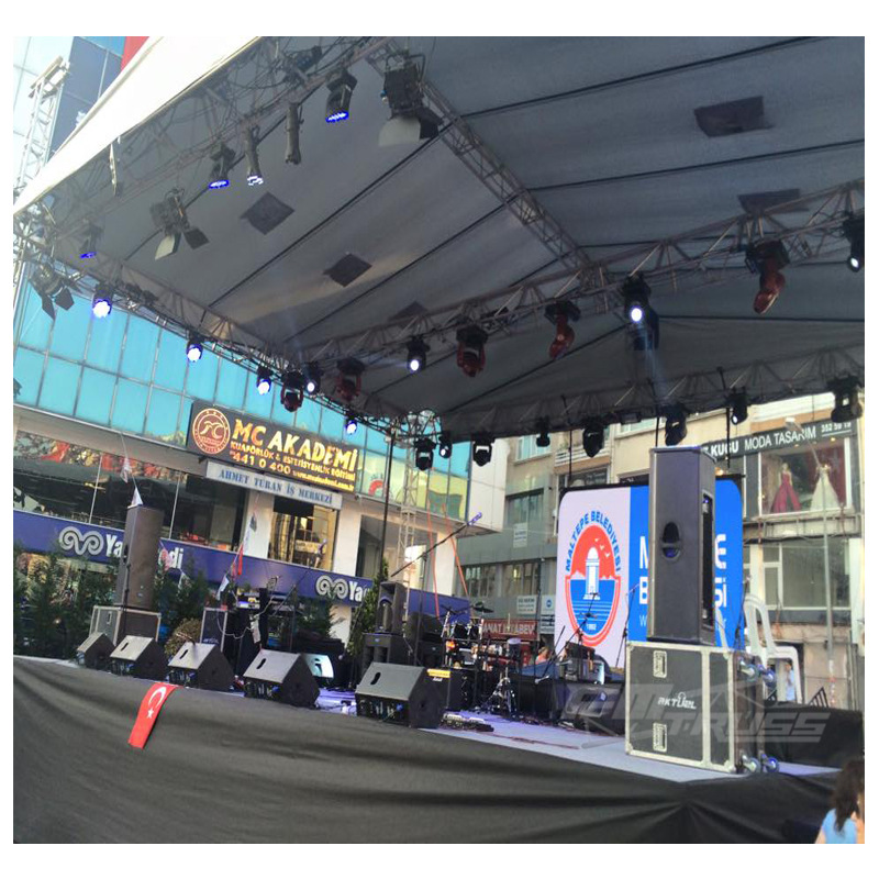 工厂出售出口铝合金桁架帐篷 户外演出活动遮阳灯光truss架