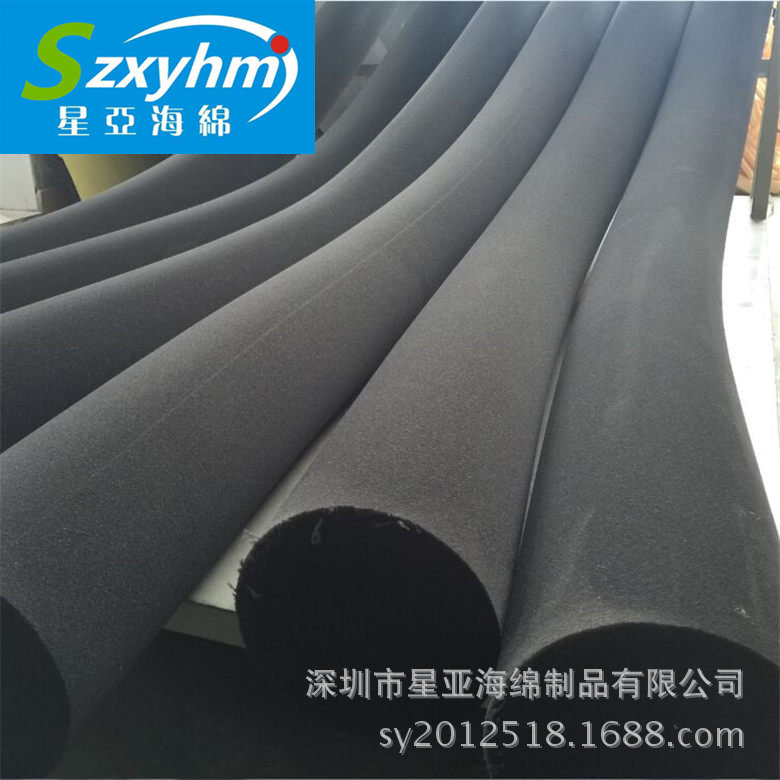 环保聚氨酯海绵柱 空心冲压海绵柱 香水出味海绵柱