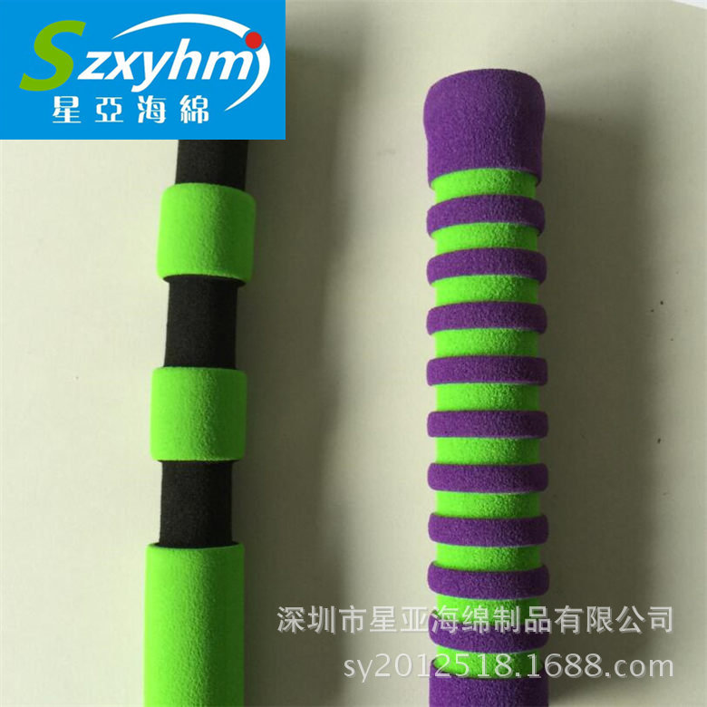 供应双色手把套多色合成手把套五指橡塑手把套可以做镭射手把套