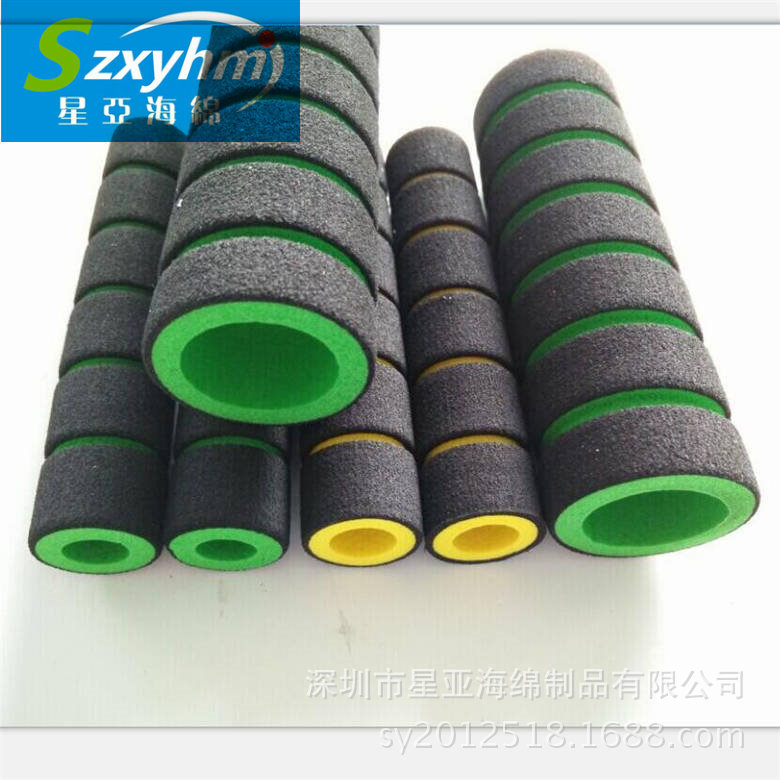 供应卡丁车防滑手把套/娱乐橡塑管套/可任意镭射LOGO字样