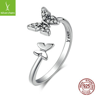 �W�����n�����Ʒ �p���w�� 925�yָ�h �����_���y��ָ SCR087
