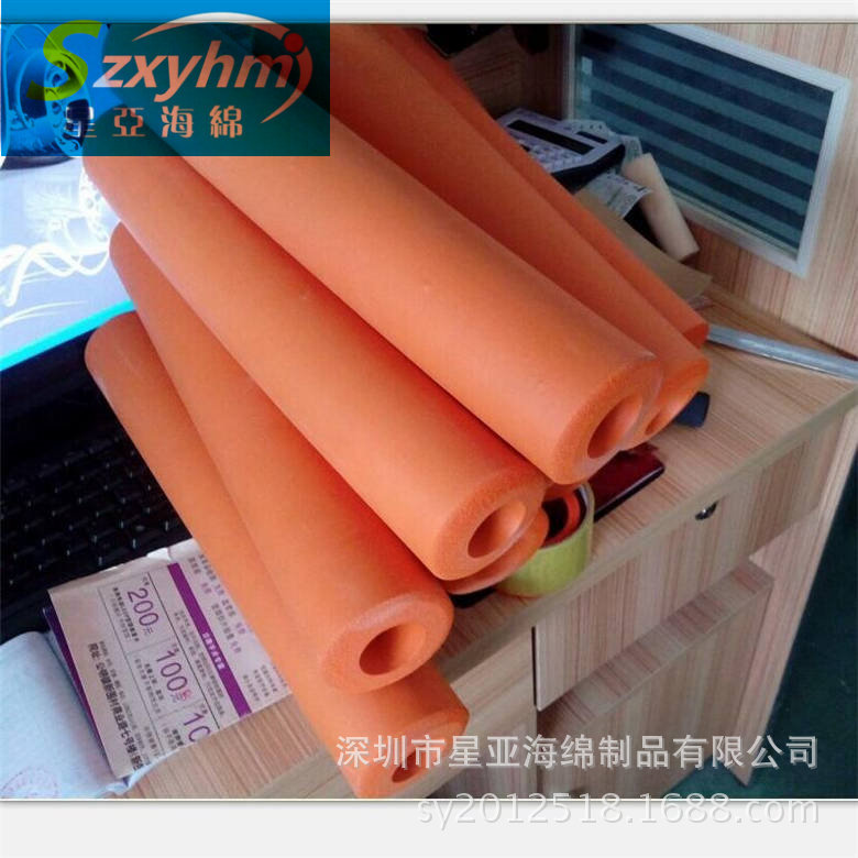 工具异形软管随意弯曲橡塑管 高密度高硬度米色光面管 过环保检测