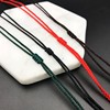 Necklace cord jade, woven strap, emerald adjustable red pendant, wholesale