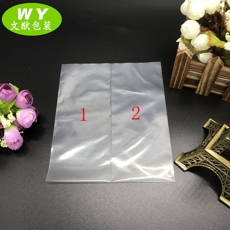 Source Factory Pe Thickened High-Transparency Tensile-Resistant Hardware Screws Electronic Stationery Accessories Two-Compartment Integrated Packaging Bag