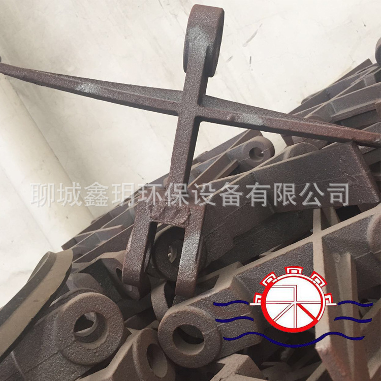 鑫玥永顺锅炉配件厂家常年供应锅炉除渣机配件十字刮板