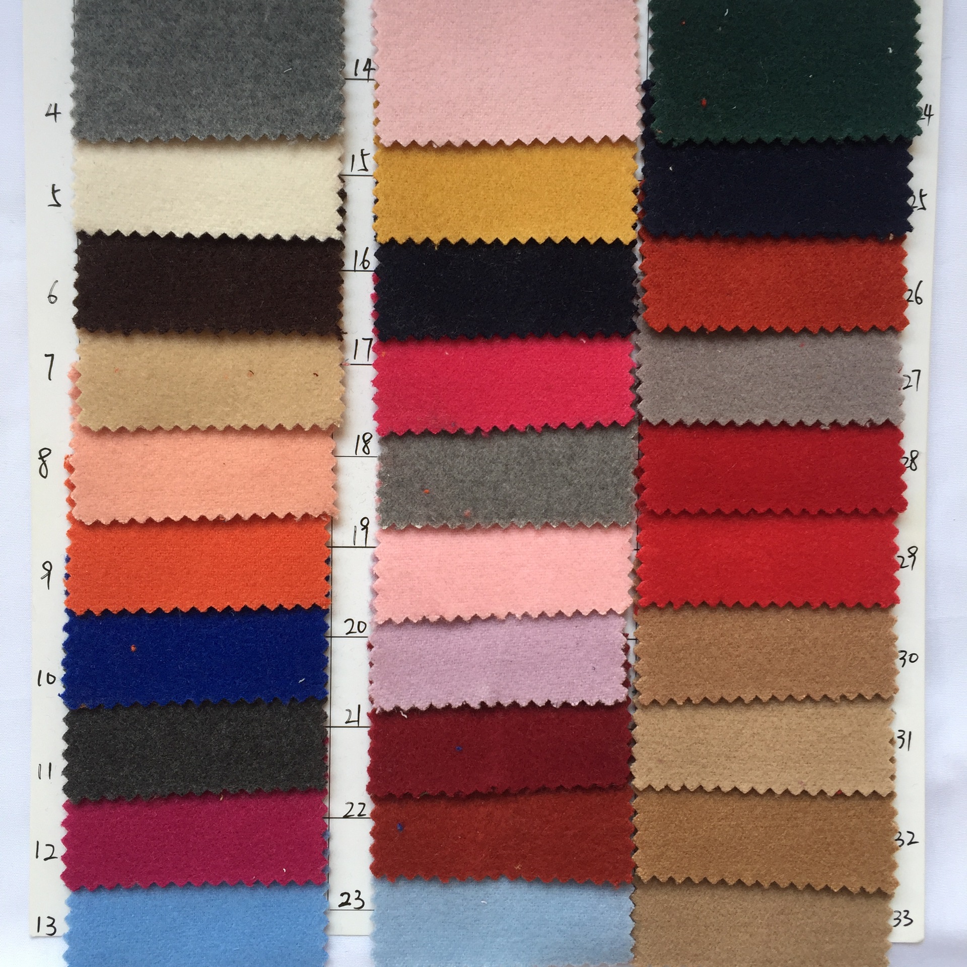 现货批发双面毛呢布料 加厚仿羊绒女装秋冬呢子大衣风衣服装面料