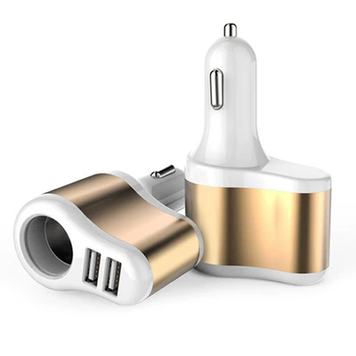 Car Cigarette Lighter Adapter with: Mobil şarj cihazları