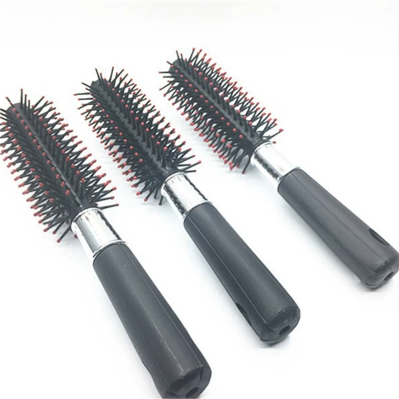 806 Косметические и парикмахерские товары Дуя прямые волосы Черная расческа Роликовая расческа Круглая расческа Вьющиеся волосы Прямая расческа для волос