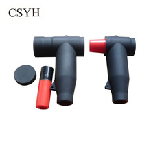 10KV欧式电缆插拔头  分接箱分支箱前接接头后接头 T型高压