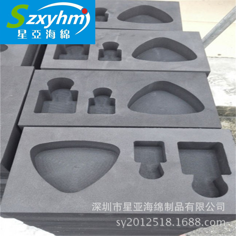 生产双色EVA内衬盒  手机EVA礼品盒子  高档植绒EVA电子海绵盒