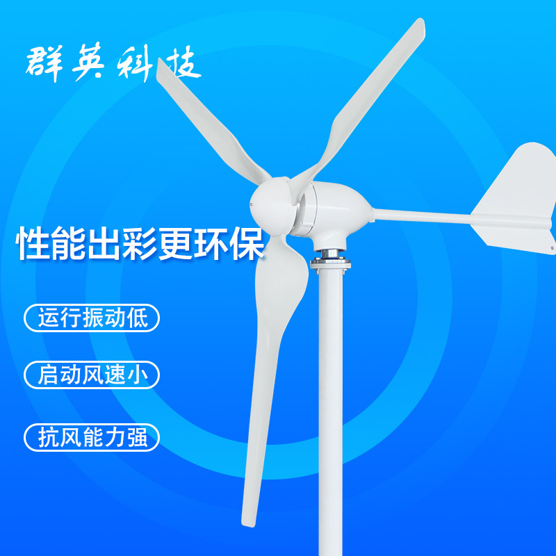 山区边防民用风力发电机500W