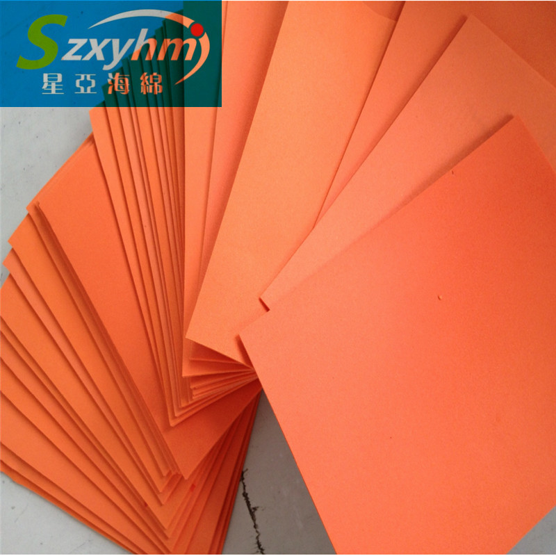 防静电EVA弹力棉包装材料 红色泡棉片材一体冲压生产 EVA铣床加工