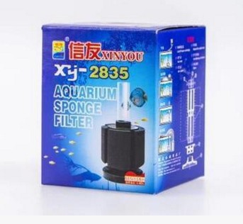 Hada de agua del filtro del tanque de peces de hadas de agua filtro bioquímico filtro de agua inversa elevación de aire de basura de succión