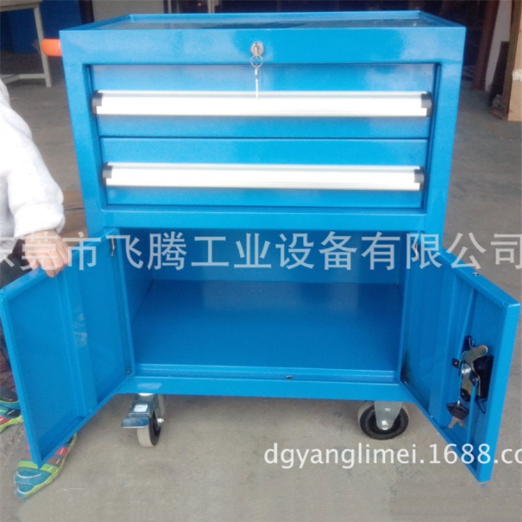 移动工具车厂家可定货 重型维修工具车 五金工厂用工具车批发