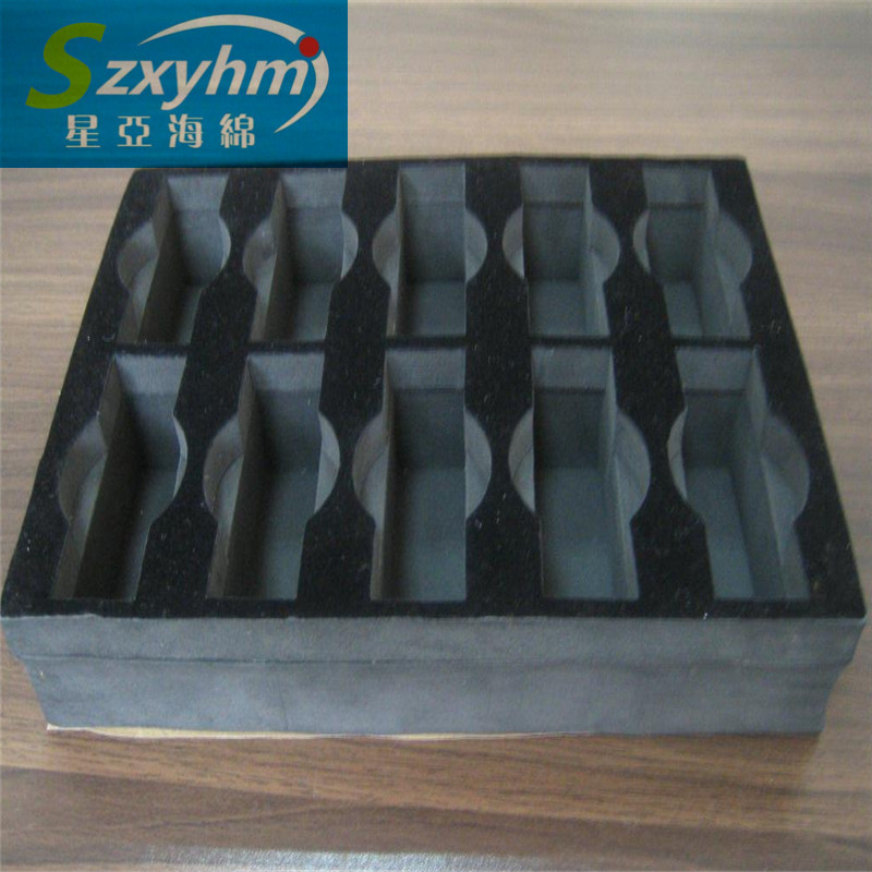 雕刻EVA工具包装盒 彩色EVA环保无味材料 防静电冲压粘贴海绵盒