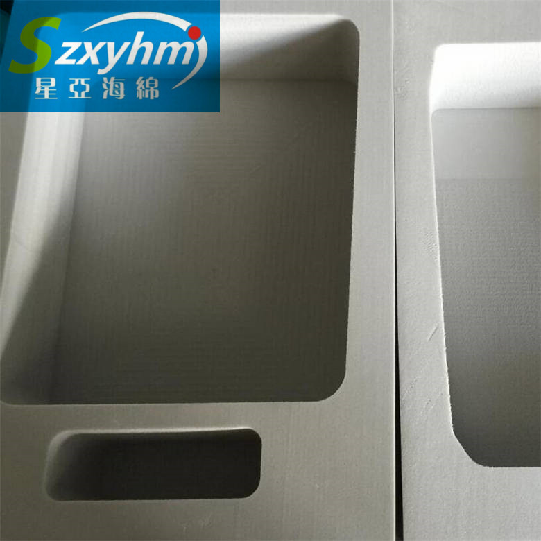 精美海绵盒内槽EVA硬质泡棉制品成型定 做开口仪器包装 一体成型