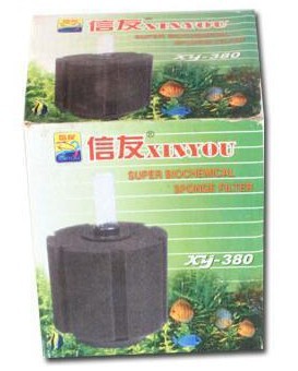 Hada de agua del filtro del tanque de peces de hadas de agua filtro bioquímico filtro de agua inversa elevación de aire de basura de succión