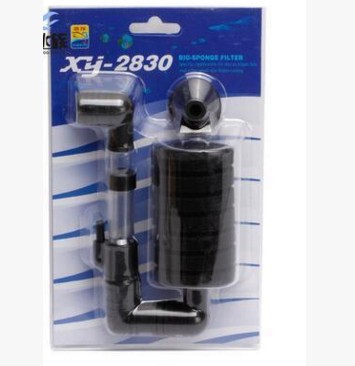 Hada de agua del filtro del tanque de peces de hadas de agua filtro bioquímico filtro de agua inversa elevación de aire de basura de succión