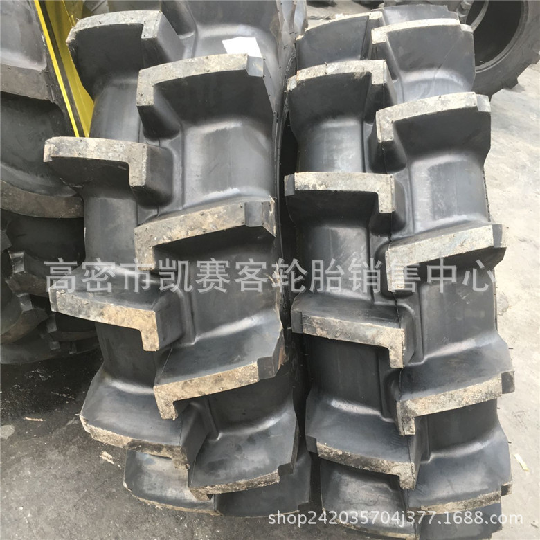 供应水田胎13.6-24 11.2-24 12.4/11-28 PR-1高花农用拖拉机轮胎