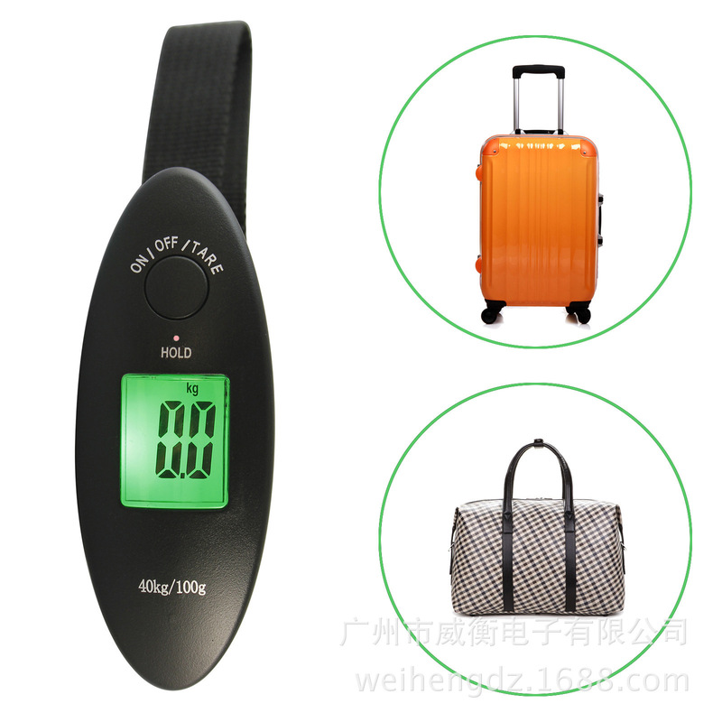 Weiheng WH-A15 mini luggage portable electronic scale, portable electronic luggage scale luggage scale 40kg