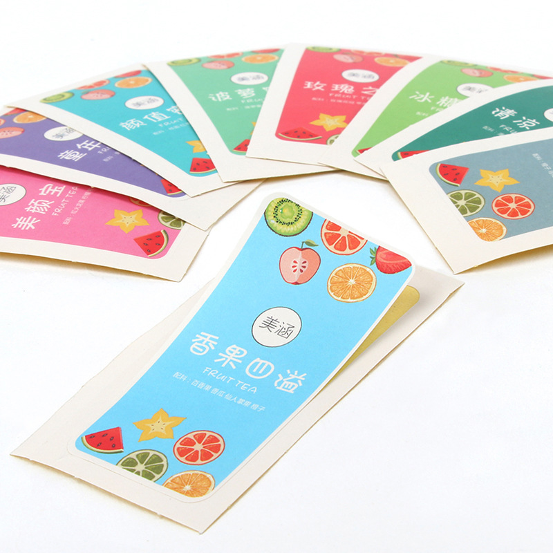 透明贴纸不干胶标签彩色不干胶广告logo烫金铜版纸牛皮纸标贴印刷