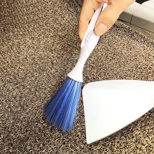 Car air conditioner air outlet angel brush air outlet brush cleaning brush multifunctional dust removal set keyboard computer brush