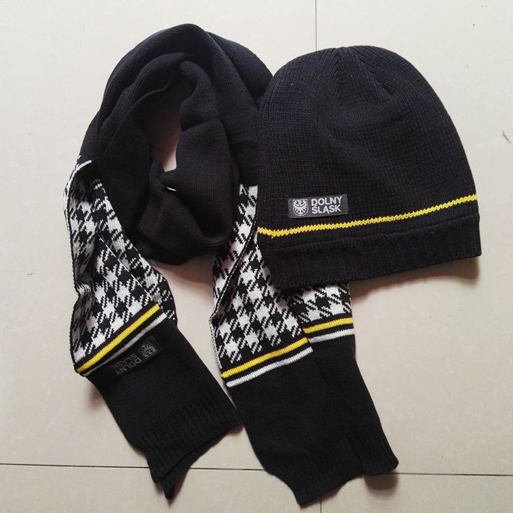 네이비 투피스 210g 스카프 길이 156 폭 25cm